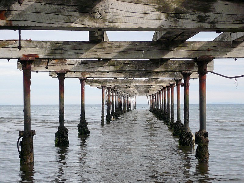 Unter der alten Pier