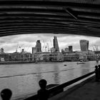 Unter der Blackfriars Bridge