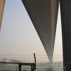 Unter der Bosporus Brücke in Istanbul