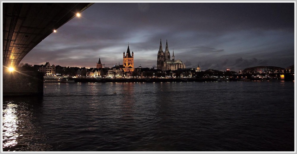 Unter der Brücke...