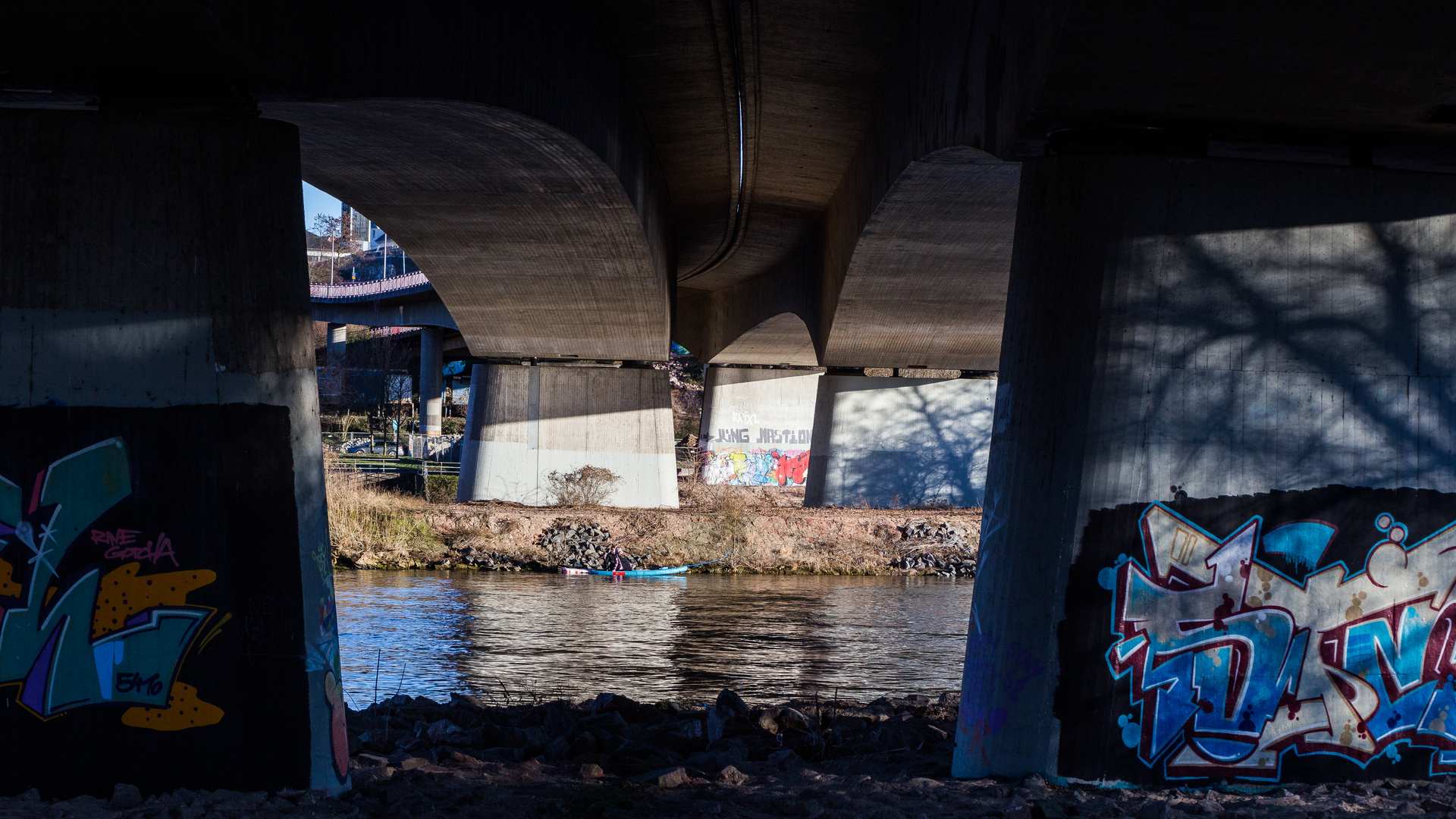 Unter der Brücke