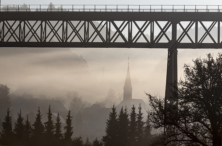 Unter der Brücke...