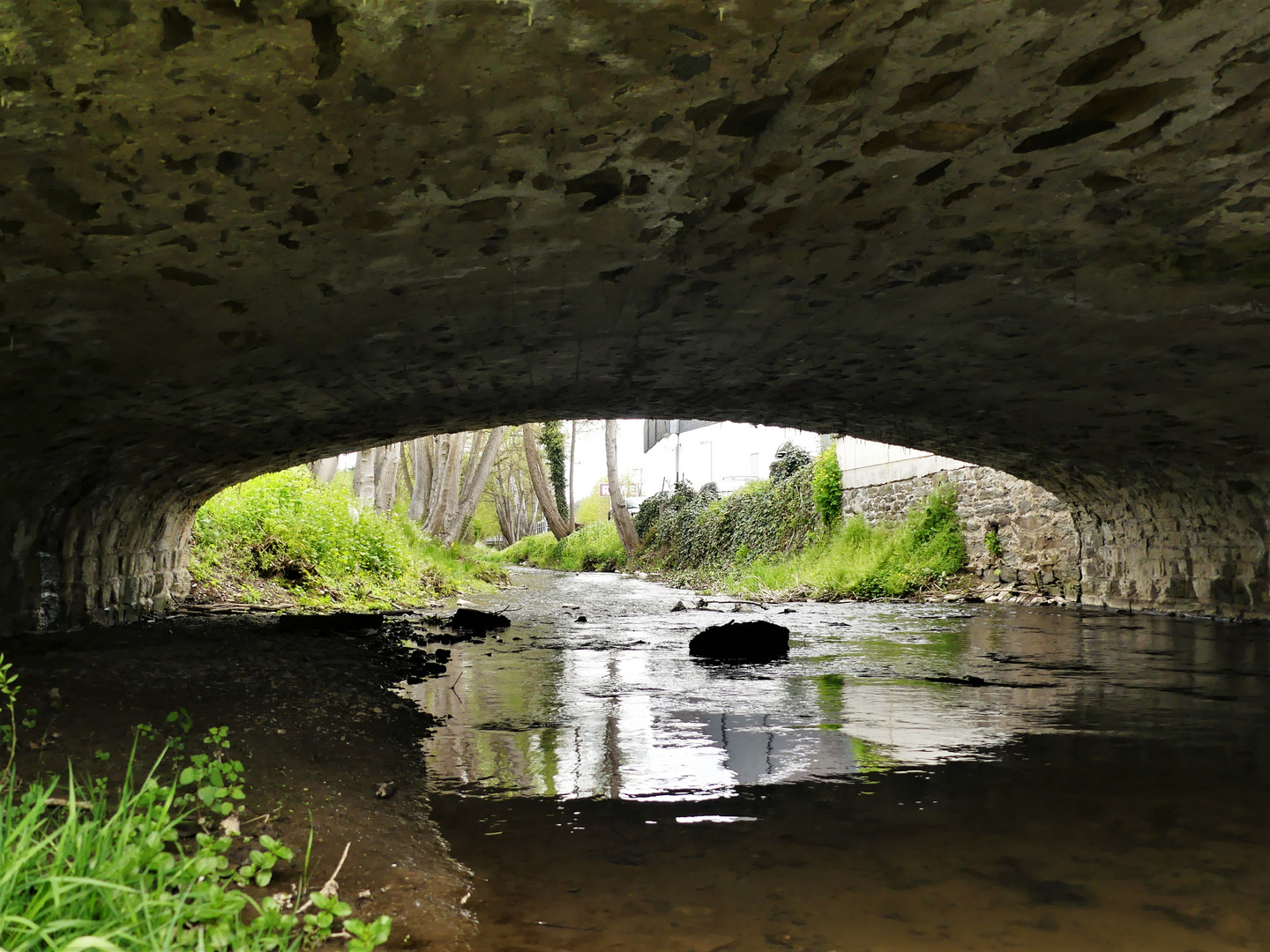 Unter der Brücke...