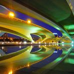 Unter der Brücke, blue hour