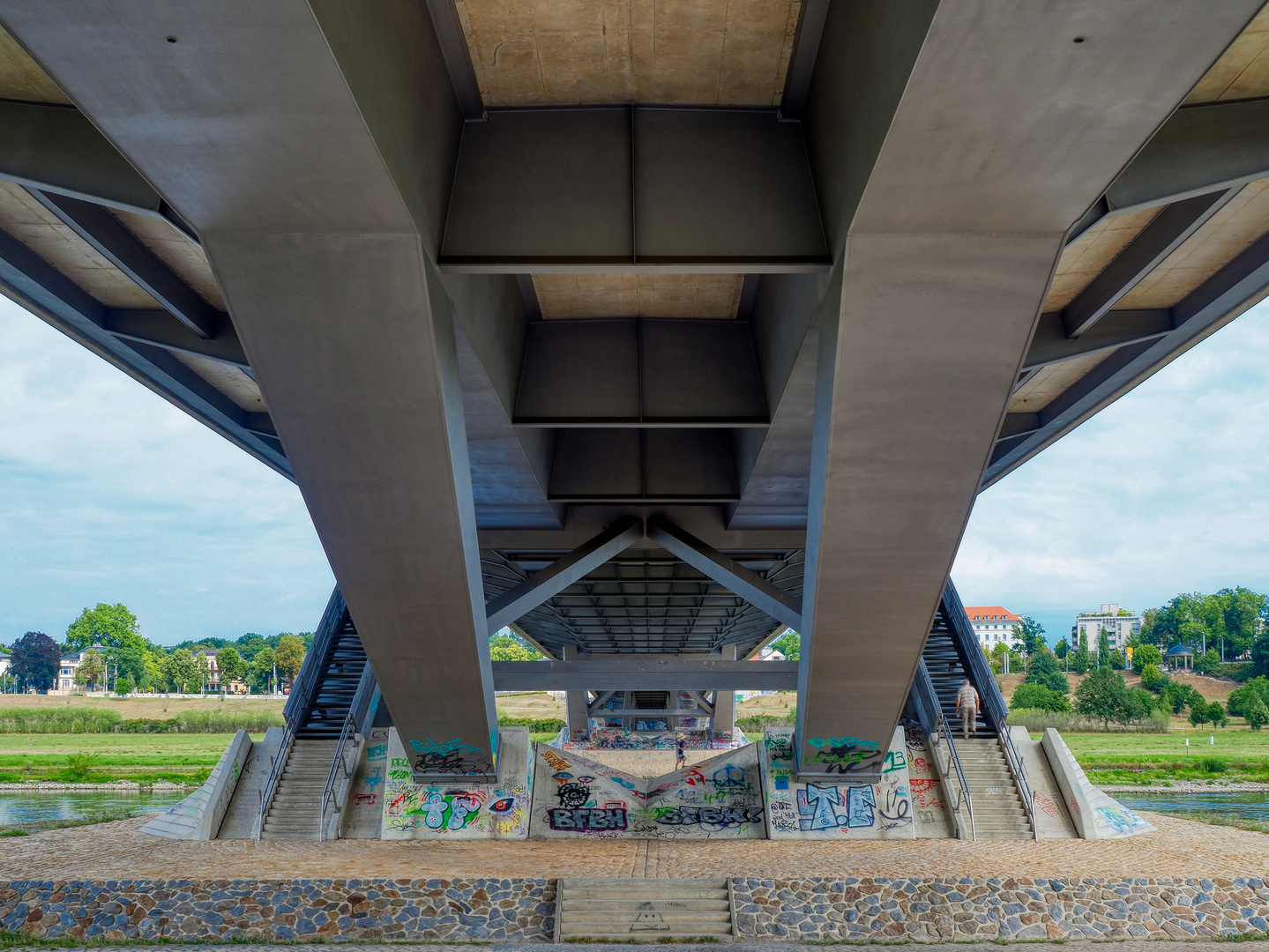 Unter der Brücke