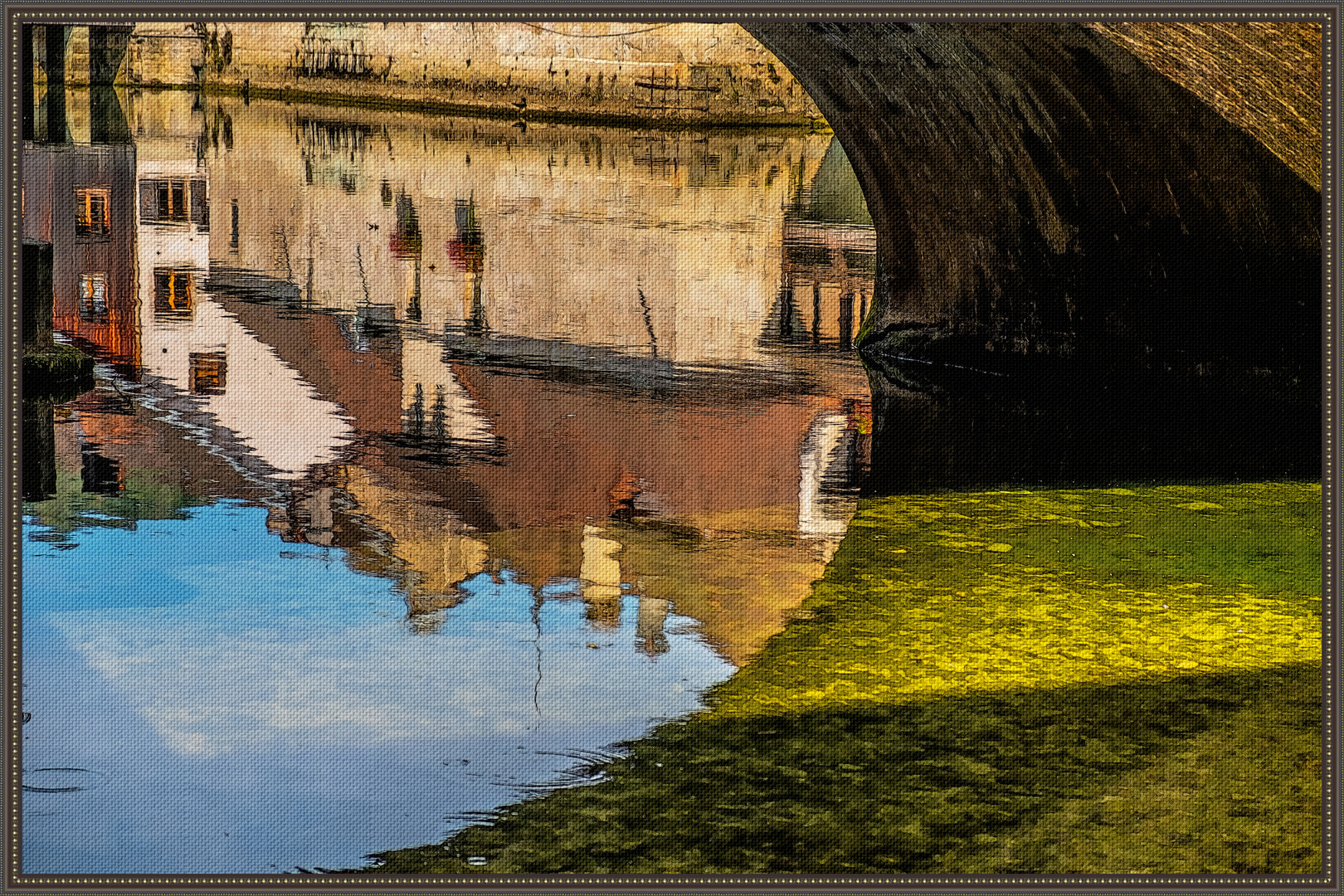 Unter der Brücke, Ornans, Franche Comté