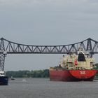 unter der Brücke von Rendsburg