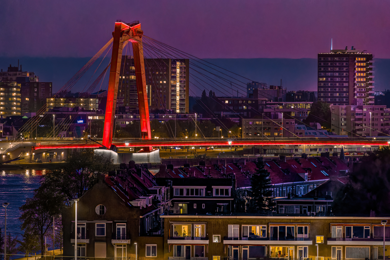 Unter der Brücke - Willemsbrug Rotterdam