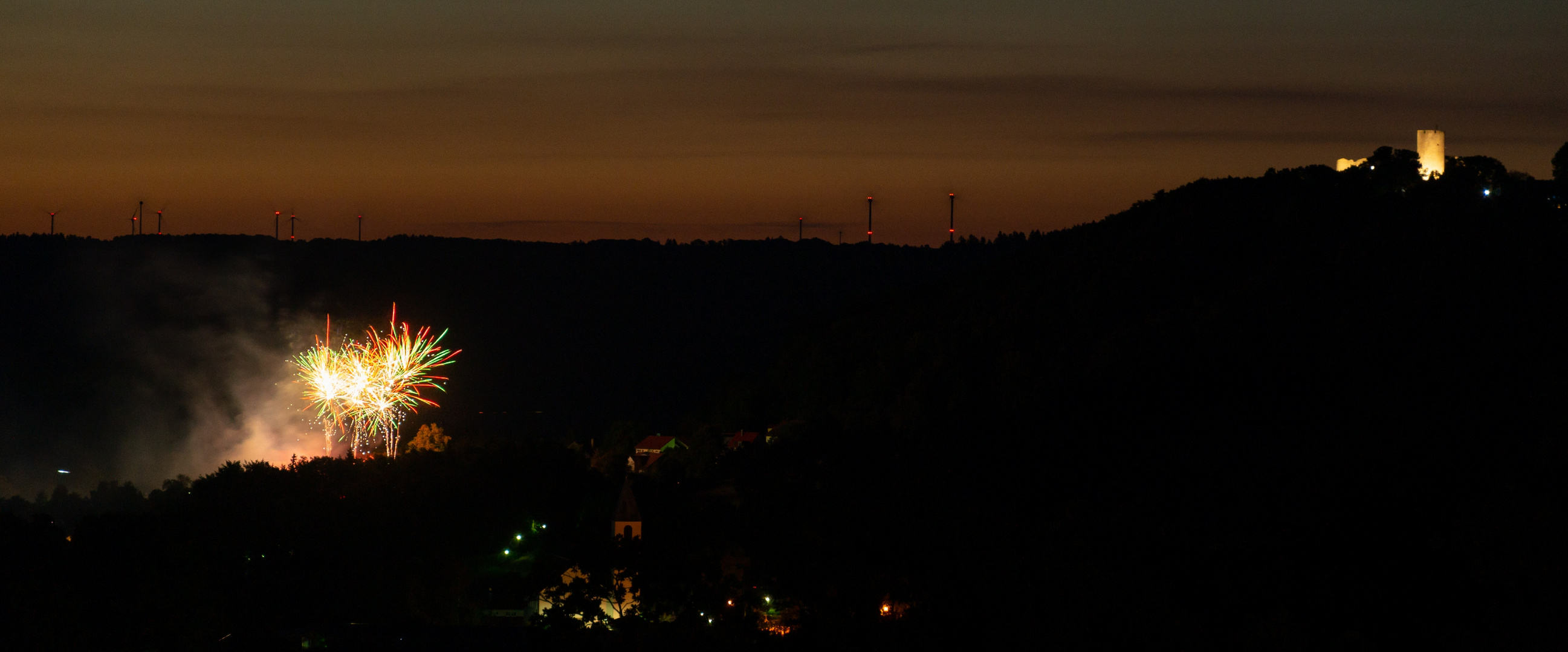 Unter der Burgruine