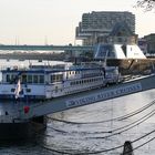 Unter der Deutzer Brücke Richtung Severinsbrücke und Kranhäuser (29.11.2011) (7)