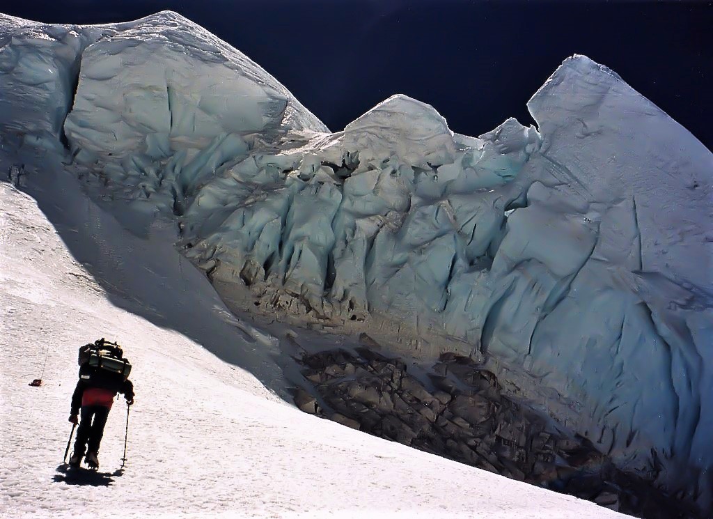 Unter der Eismauer