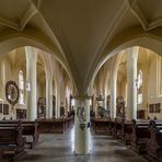  Unter der Empore in der Kirche St. Maria de Rosario (Gerolzhofen)