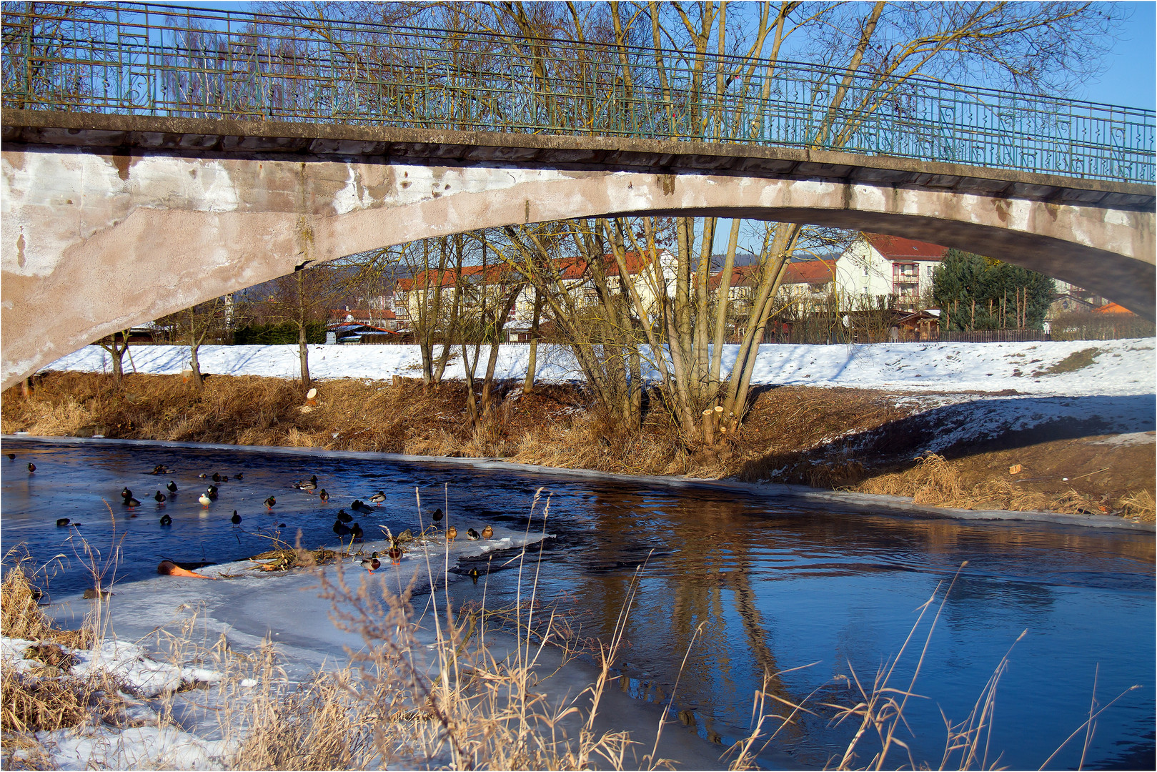 unter der eselsbrücke in meiningen