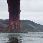 Unter der Golden Gate Bridge