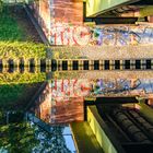 Unter der Hannemannbrücke in Berlin