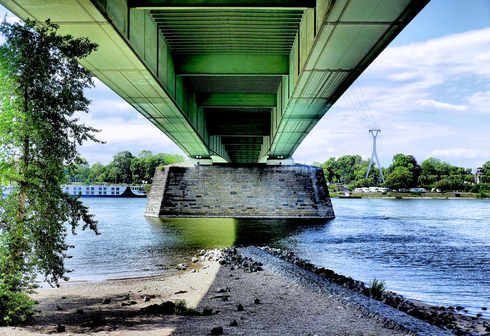 Unter der Kölner Zoobrücke