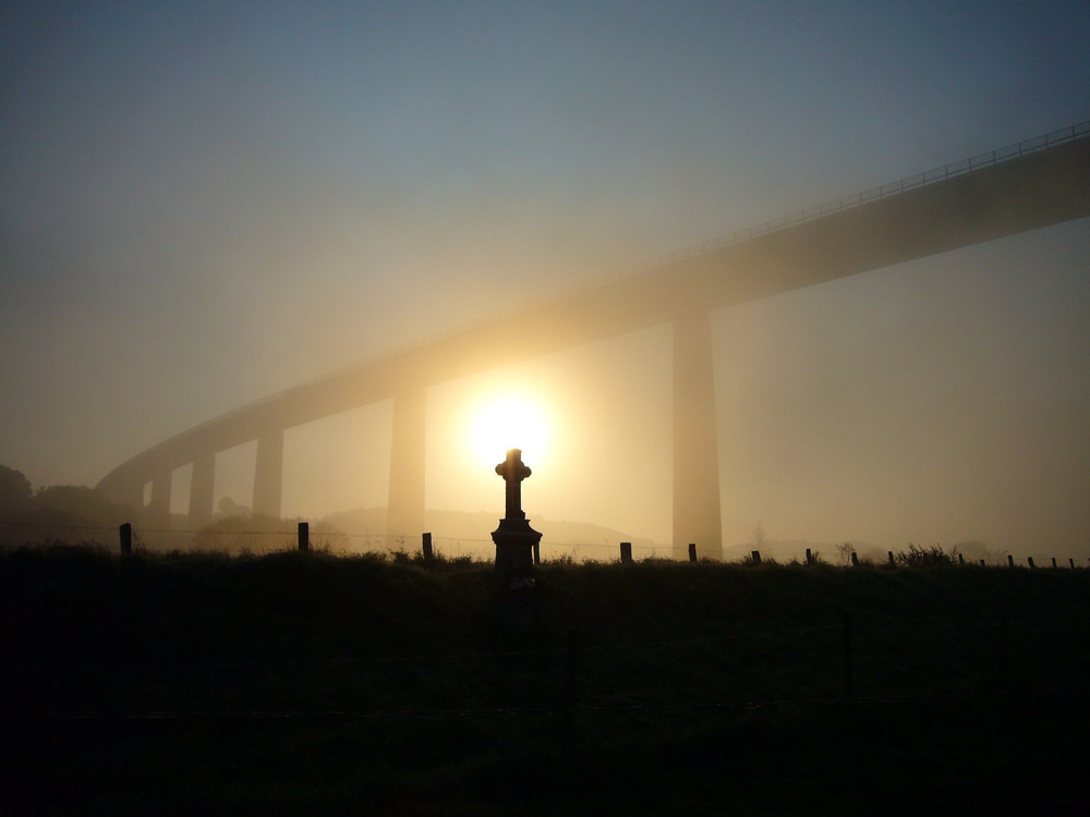 Unter der Ruhrtalbrücke in Mintard II