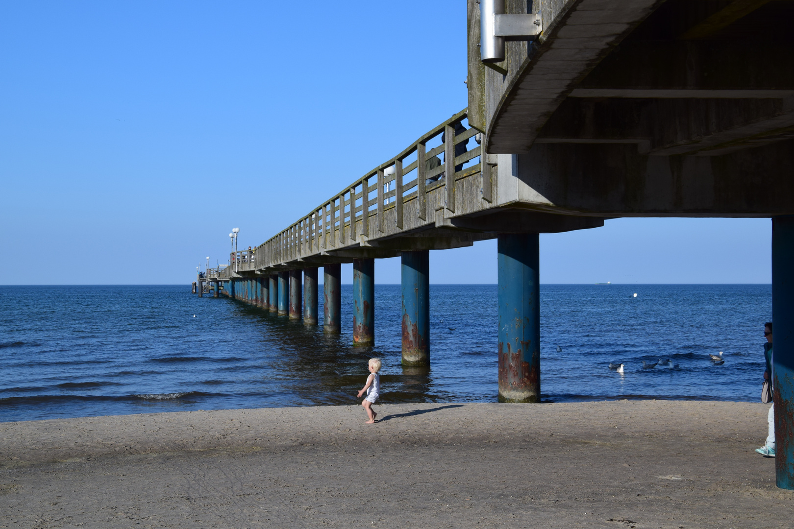 Unter der Seebrücke...