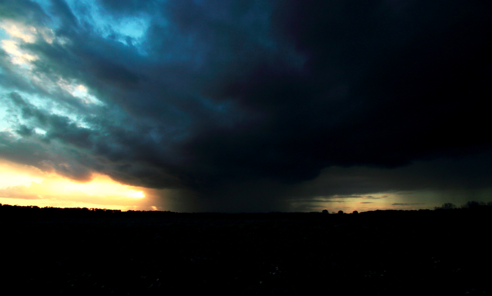 Unter die Wolken gekommen