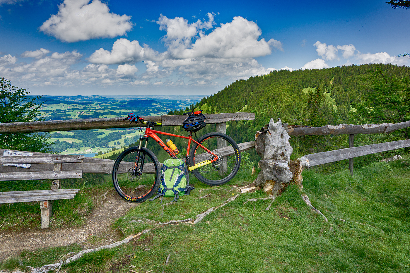 Unter uns das Allgäu