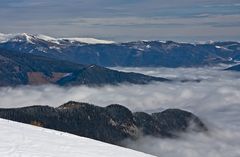 Unter uns ein Wolkenmeer