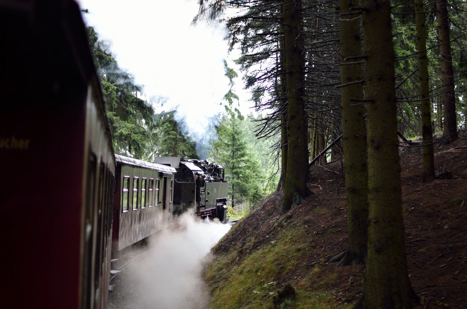 unter Volldampf auf den Brocken