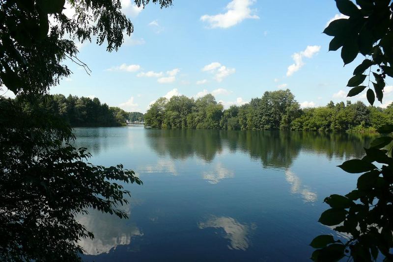 Unterbacher See in Düsseldorf (2) Foto & Bild landschaft, bach, fluss