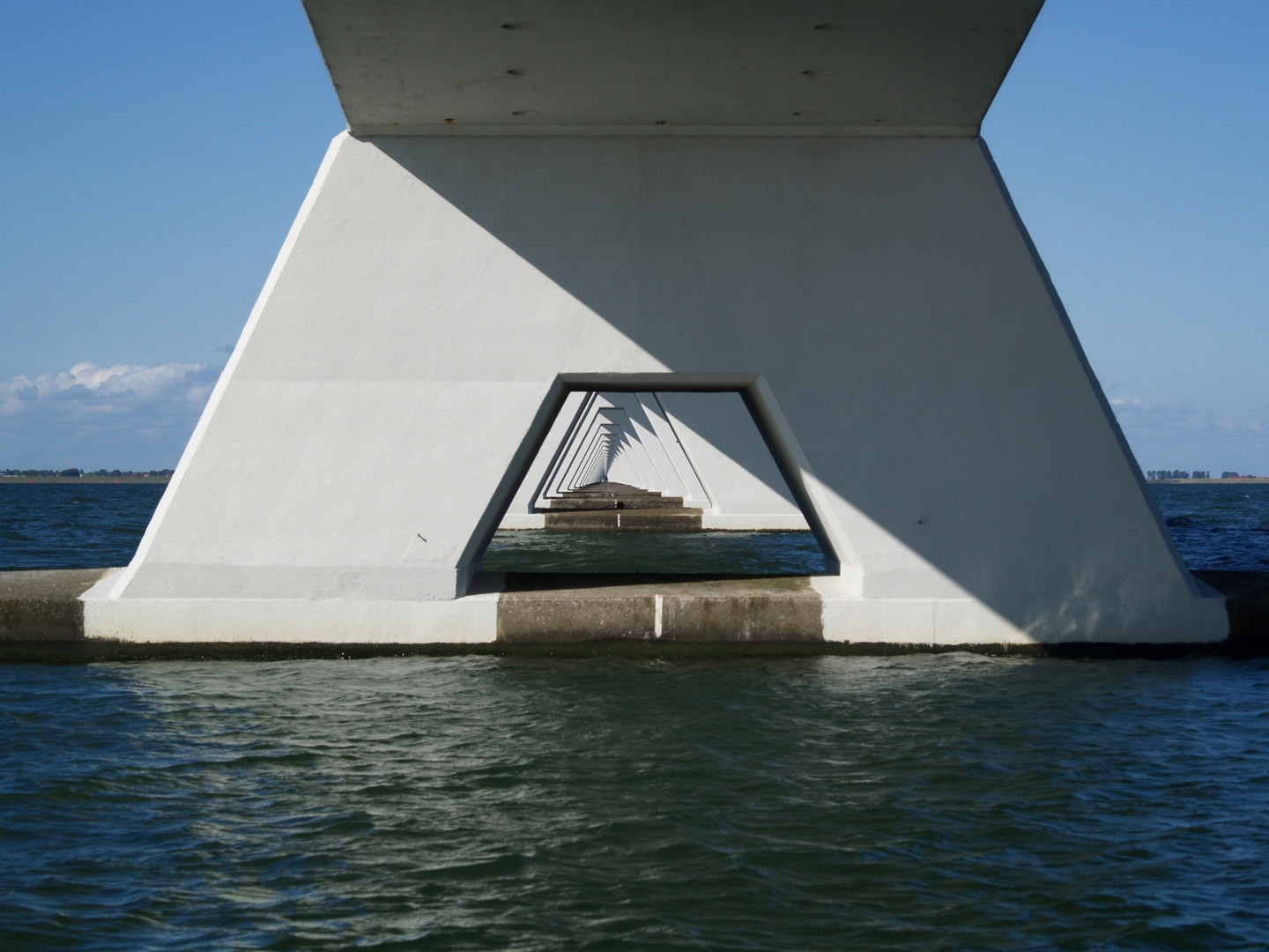 Unterbau einer Brücke