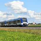 Untere Allgäubahn bei Lindenberg 24.9.2023