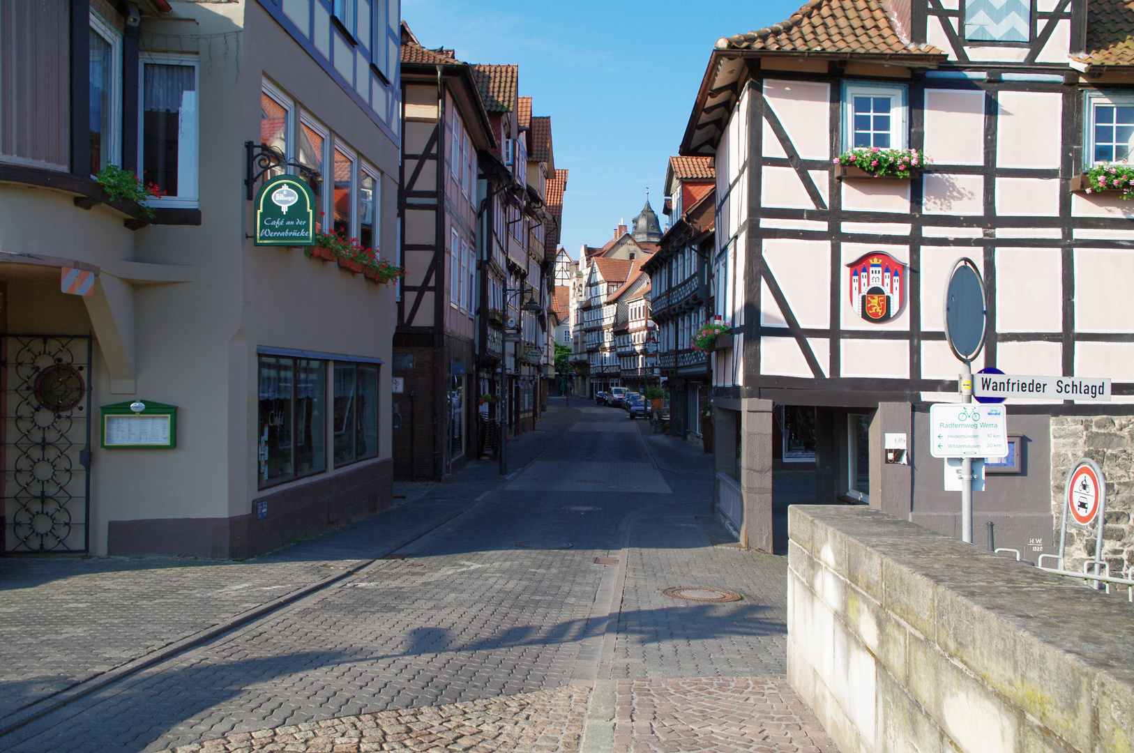 Untere Lange Strasse von Werrabrücke