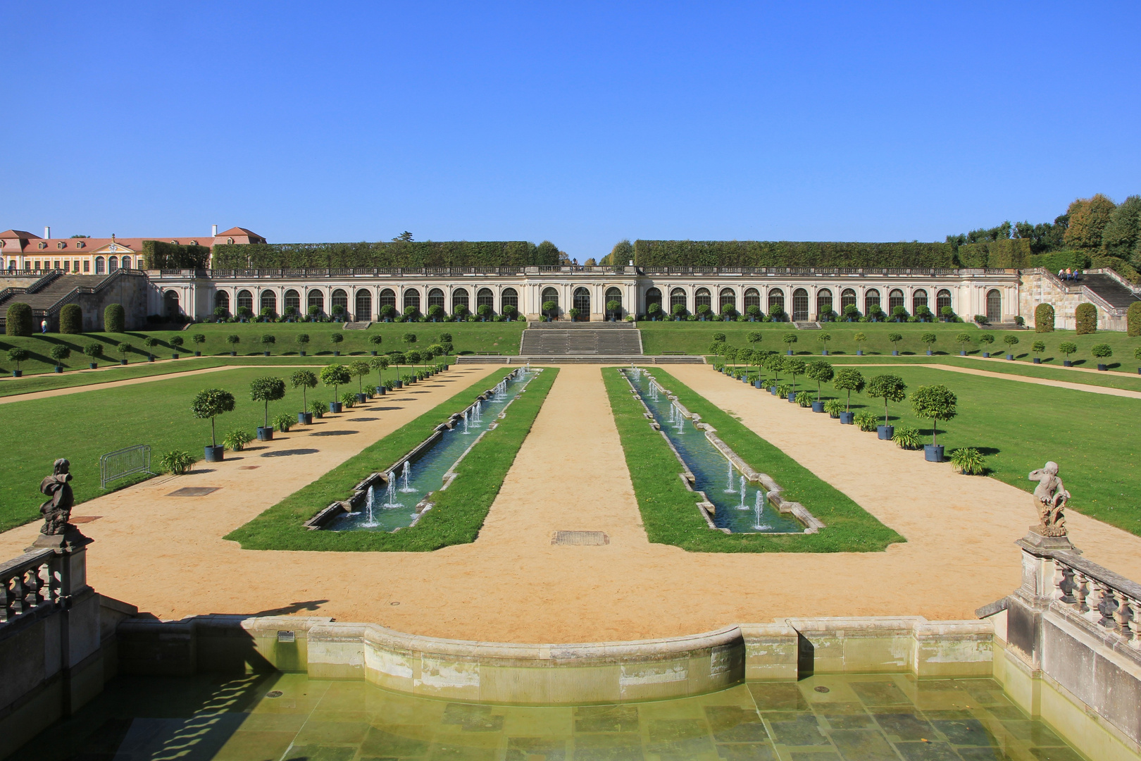 Untere Orangerie Barockgarten Großsedlitz Foto & Bild world