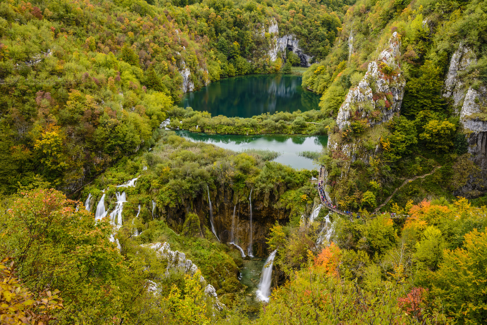 Untere Seen 1, Nationalpark Plitvicer Seen, Kroatien