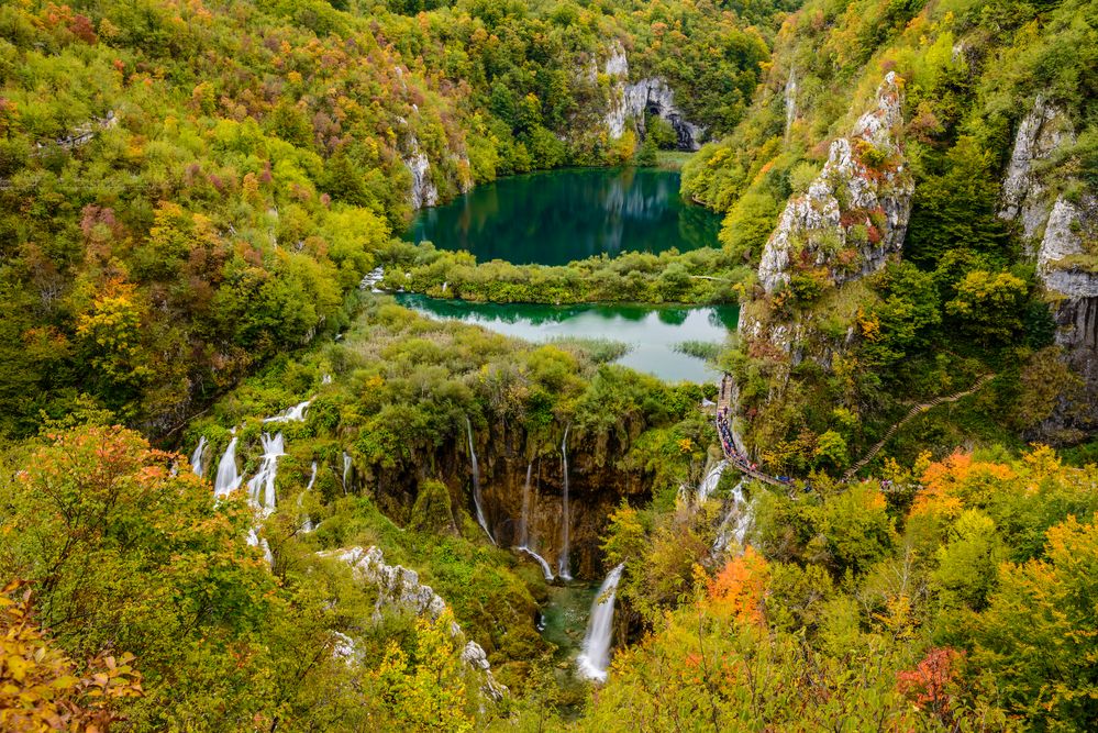 Untere Seen 1, Nationalpark Plitvicer Seen, Kroatien