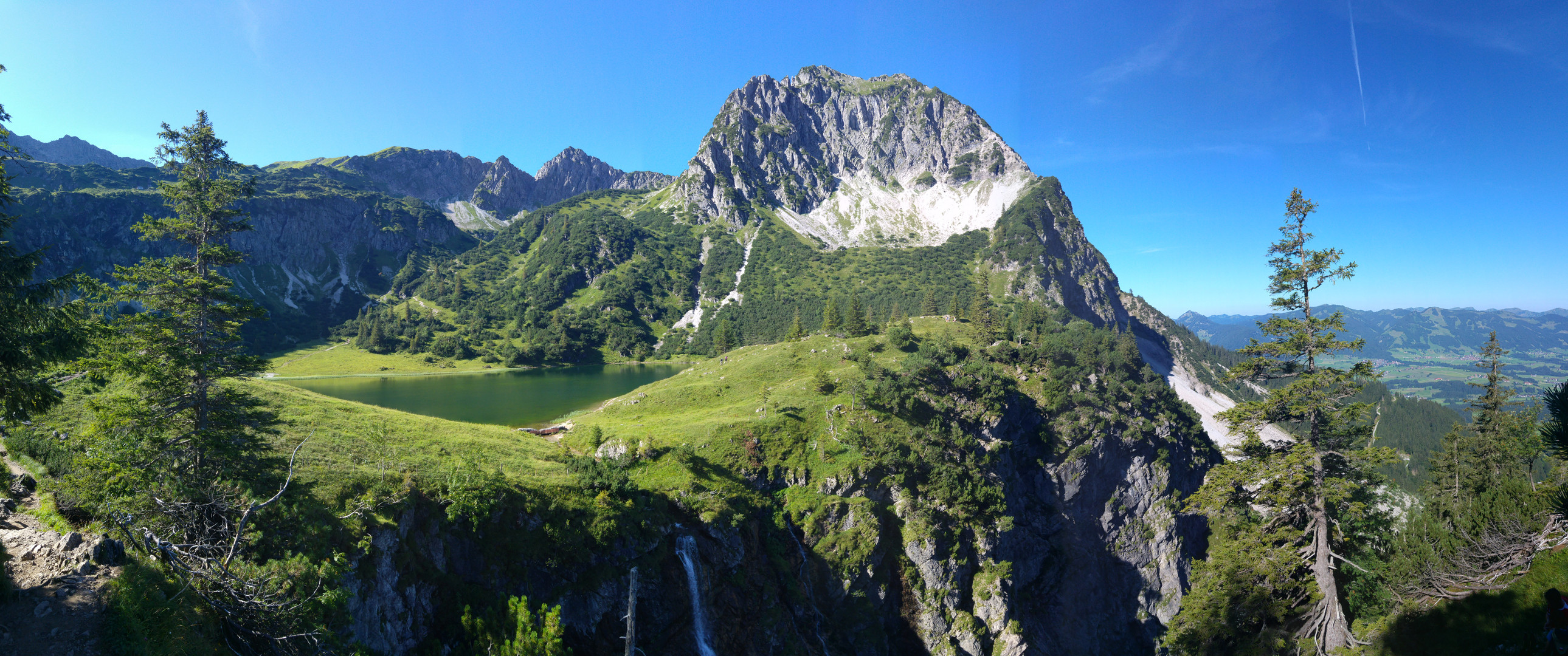 Unterer Gaisalpsee mit Rubihorn