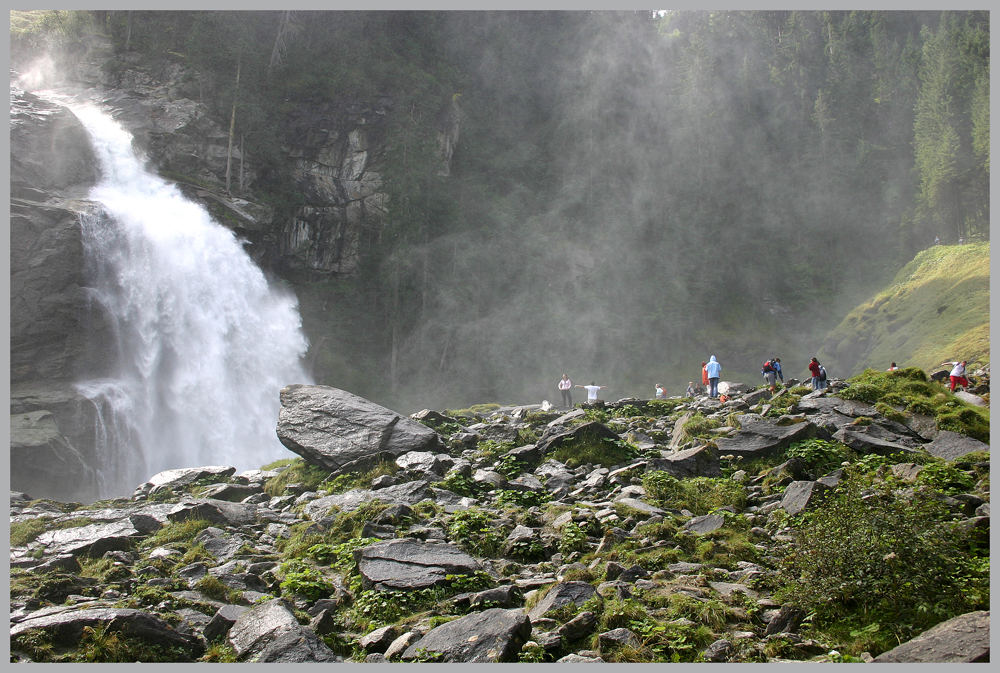 unterer Krimml Wasserfall