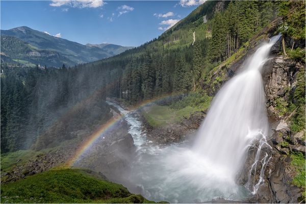 Unterer Krimmlerfall am Nachmittag