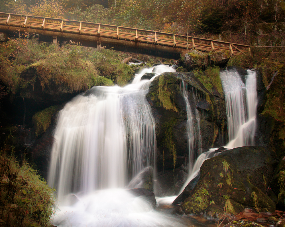 Unterer Wasserfall von Triberg