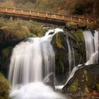 Unterer Wasserfall von Triberg