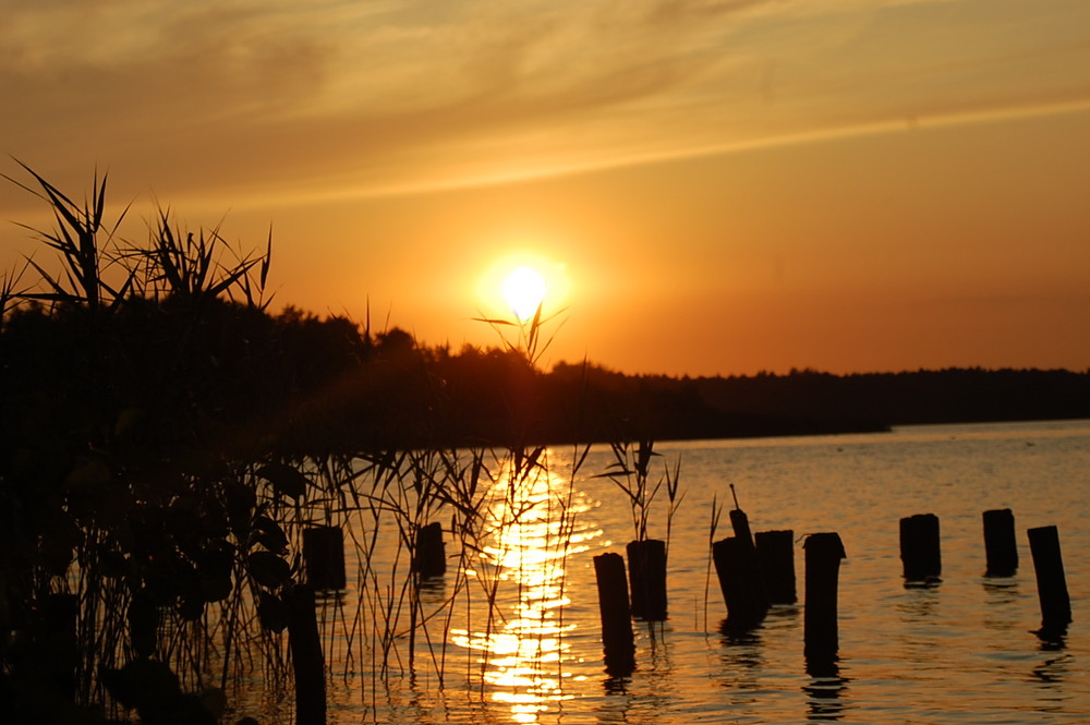 Untergang am See