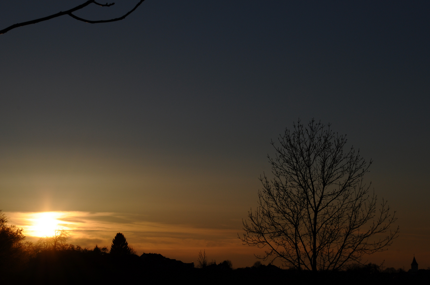 Untergang der Sonne