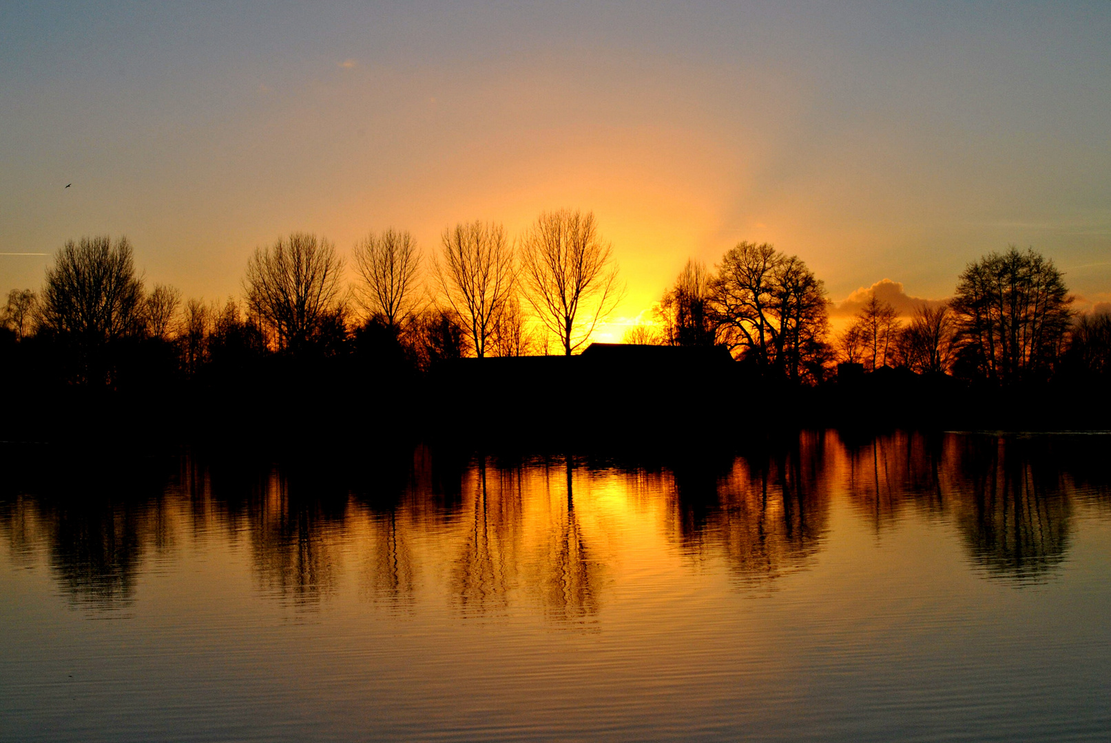 Untergang eines Sonnenreiches Tages..