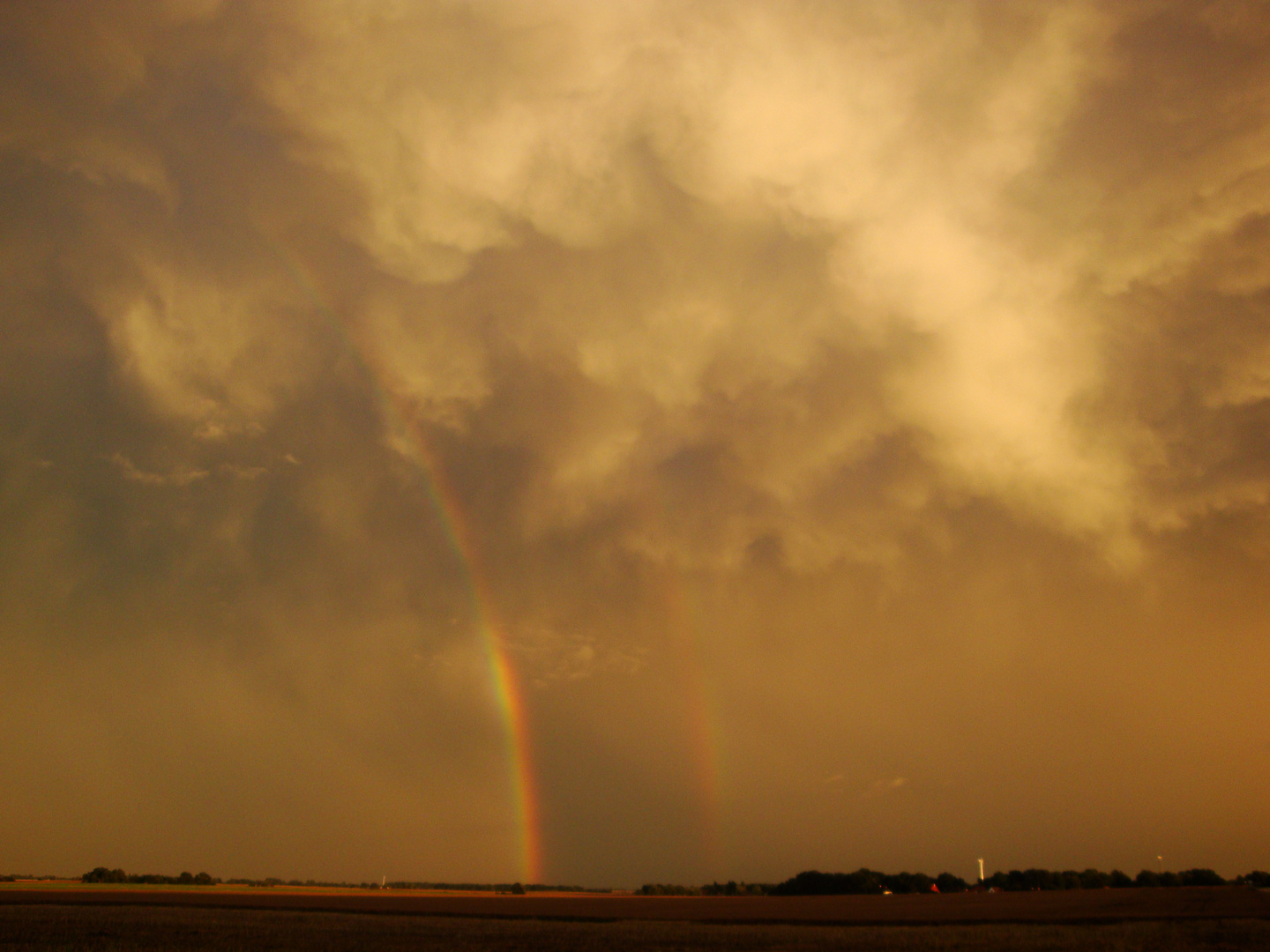 Untergang,Gewitter ( Endzeitstimmung auf Insel Rügen August 2010 )