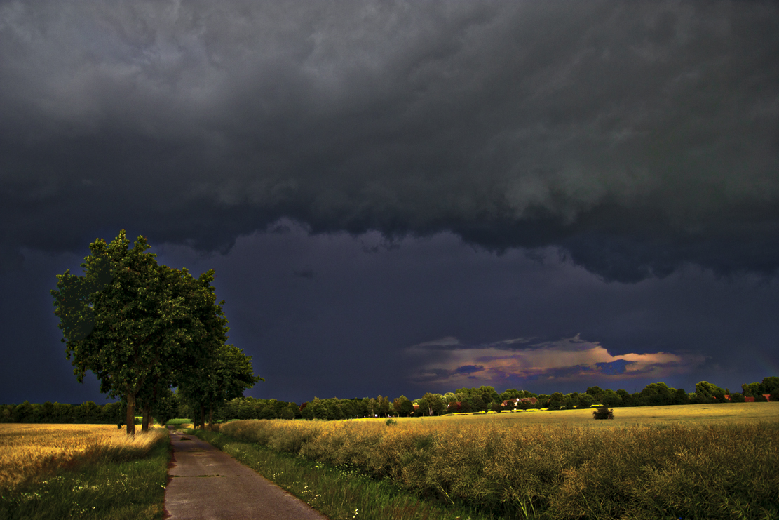 Untergangsstimmung im Wendland