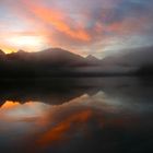 Untergegangene Sonne am Alpsee