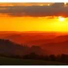 Untergehende Herbstsonne - Rückblick