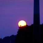 untergehende Sonne bei Bokeloh