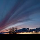 Untergehende Sonne Panorama