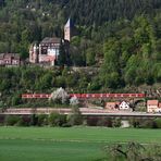 Unterhalb der Burg Zwingenberg