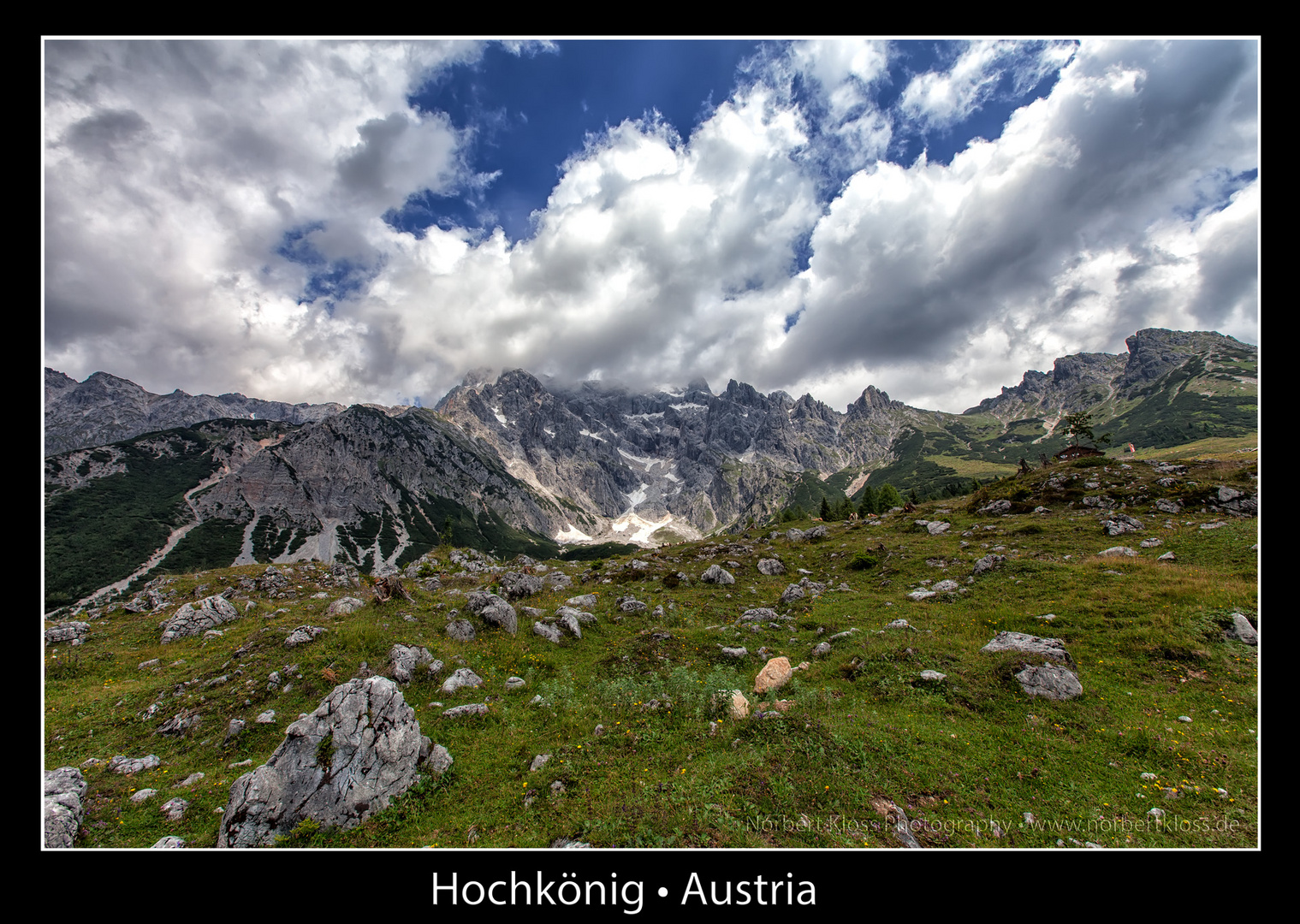 Unterhalb der Erichhütte am Hochkönig