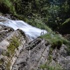 Unterhalb der Wasserfälle Hinterstein bei Bad Hindelang